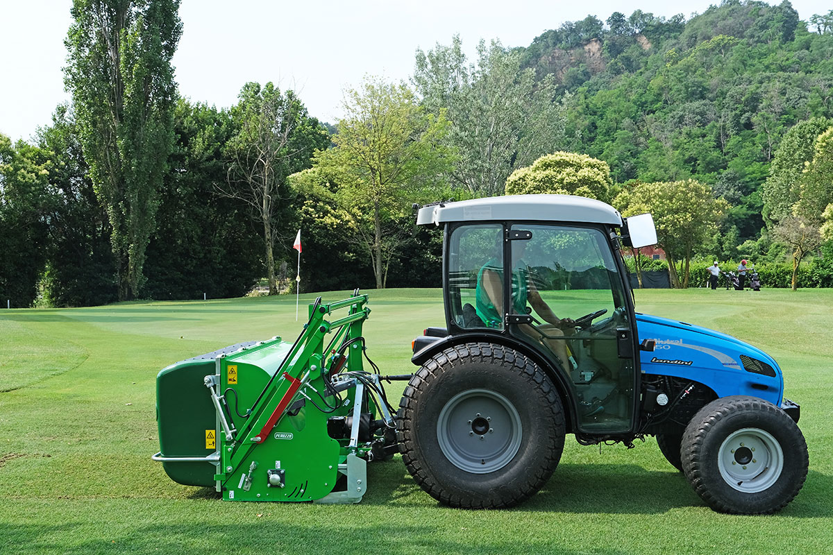 Koala профессиональная газонокосилка с травосборником